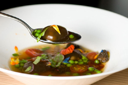 Consomme with Mushrooms